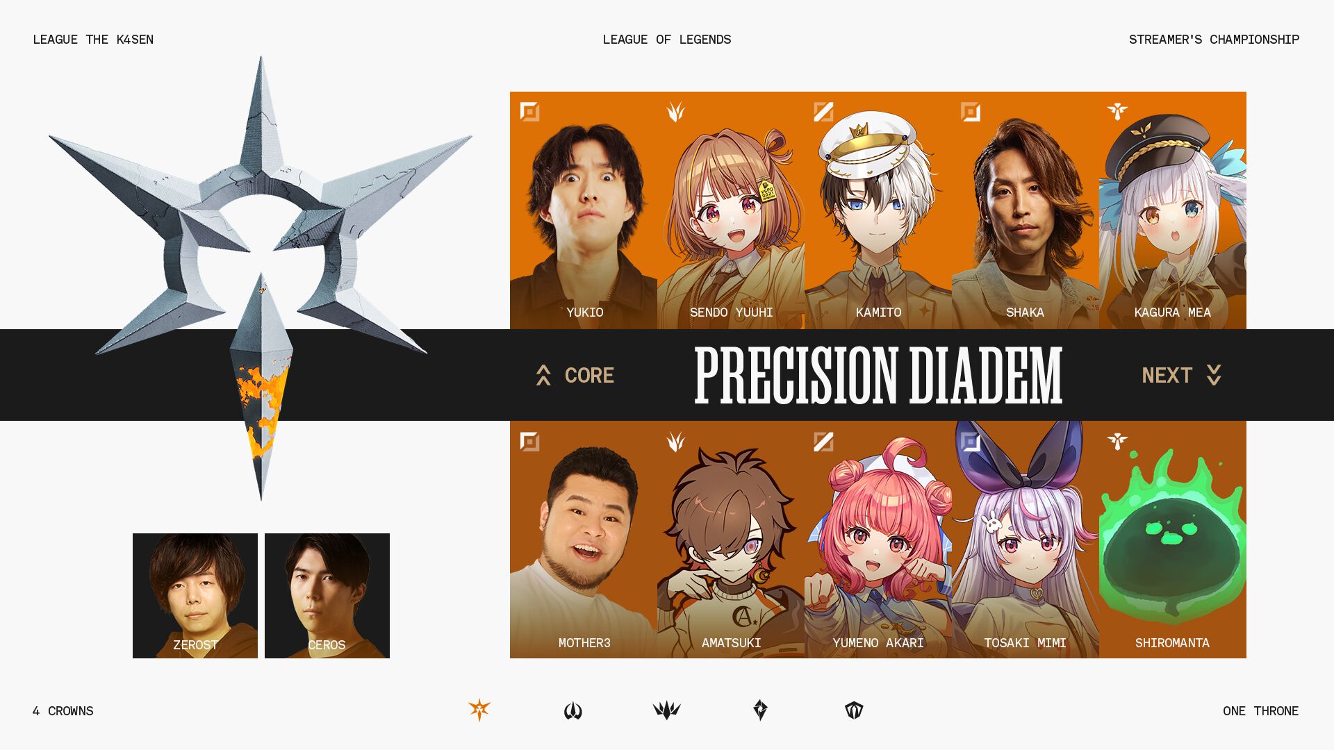 “The k4sen Con”が2025年も開催決定！ さらに“LoL The k4sen”のリーグ形式での実施を発表。SHAKA、葛葉など総勢48人のストリーマーが参加