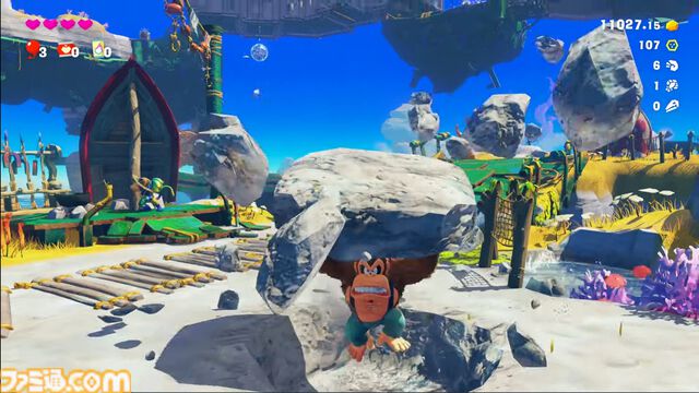 『ドンキーコング バナンザ』ドンキーがシマウマやダチョウに変身!? 多彩なアクションやゲームシステムの詳細が公開【バナンザダイレクト】