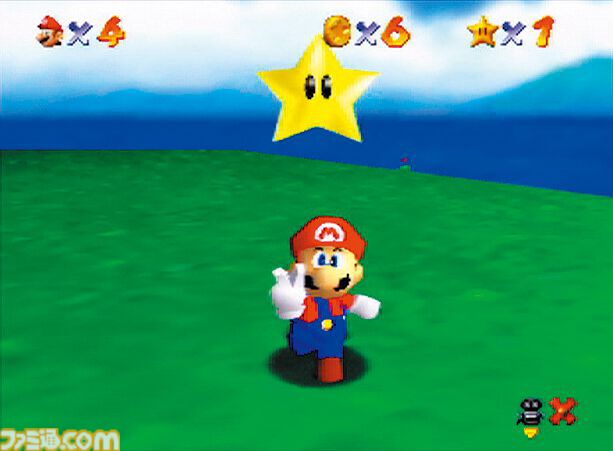 スーパーマリオ64』が発売された日。シリーズ初の3D作品にして箱庭探索