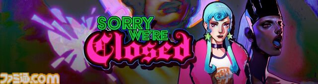 『Sorry We’re Closed』パンキッシュなヴィジュアルとハードコアシューティングで“圧倒的に好評”のホラーゲーム。Switch、PS4/5パッケージ版が本日（6/19）アジア圏で発売