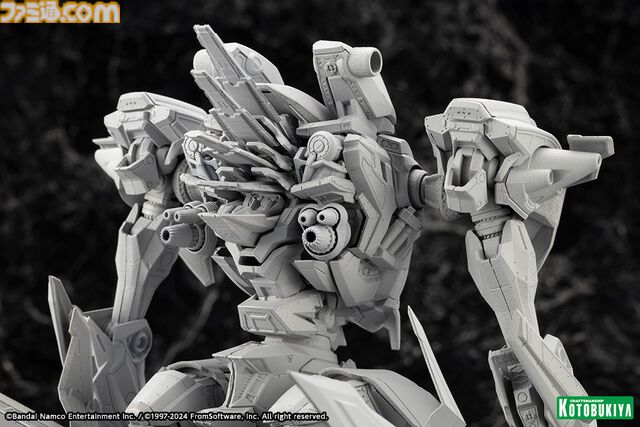 『アーマード・コア6』ラスティの機体“スティールヘイズ”が商品化。コアの放熱板など細やかに再現。発売日や付属品などは未定