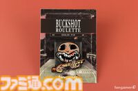 『バックショットルーレット』ディーラーがデザインされた“運が悪いなTシャツ”が登場。同時発売のピンバッジもクールなデザイン