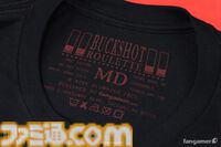『バックショットルーレット』ディーラーがデザインされた“運が悪いなTシャツ”が登場。同時発売のピンバッジもクールなデザイン