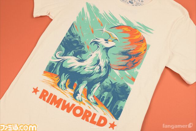 『バックショットルーレット』ディーラーがデザインされた“運が悪いなTシャツ”が登場。同時発売のピンバッジもクールなデザイン
