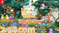 『はらぺこミーム』AIキャラ育成コロニーシミュレーション、Switch版が本日（6/19）発売。不思議な食いしん坊“ミーム”を育ててダンジョン攻略の目指せ
