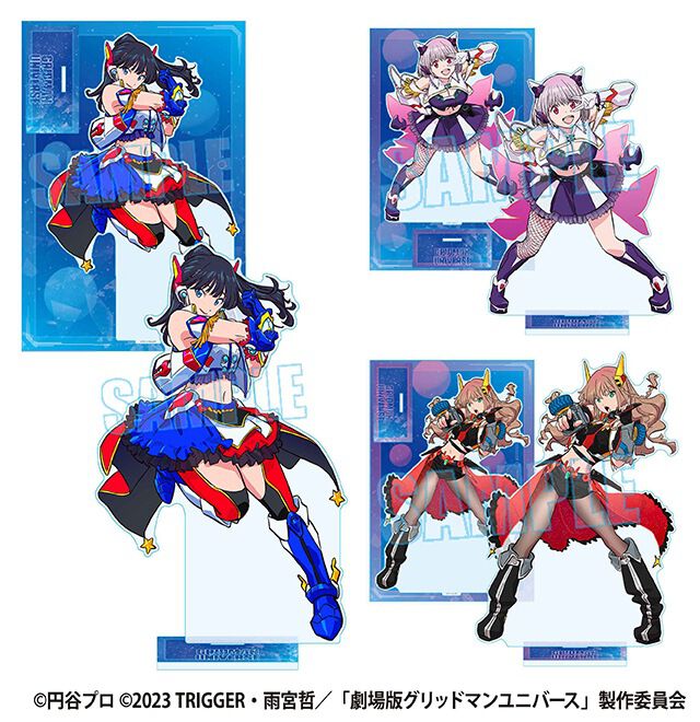 グリッドマンユニバース』六花、夢芽、アカネのヒロインズが