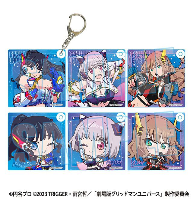 グリッドマン 文化祭 限定 描き下ろし 缶バッジ 宝多六花 10個セット B 描き下ろし 宝多六花 65mm缶バッジ [グリッドマン ユニバース