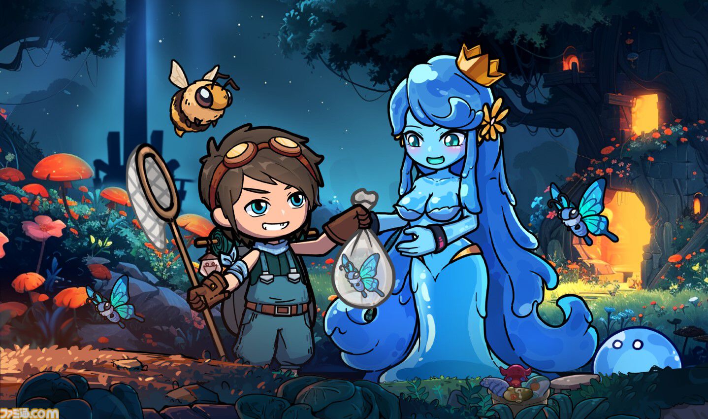 『リターン・フロム・コア』正式リリースが7/18に決定。7人のモンスター娘たちと協力しながら地表への脱出を目指す、見下ろし型2Dサンドボックスサバイバル