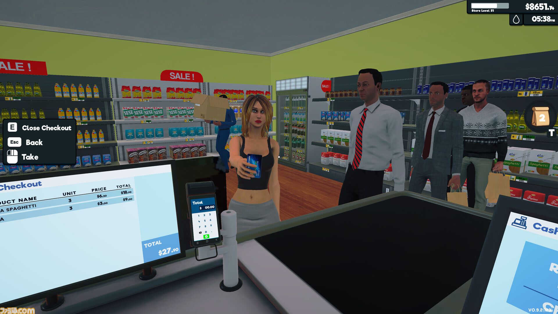 『Supermarket Simulator』製品版が配信開始。時間を忘れる経営ゲームがついにバージョン1.0へ。オンライン配送が追加＆ビジュアルもアップデート