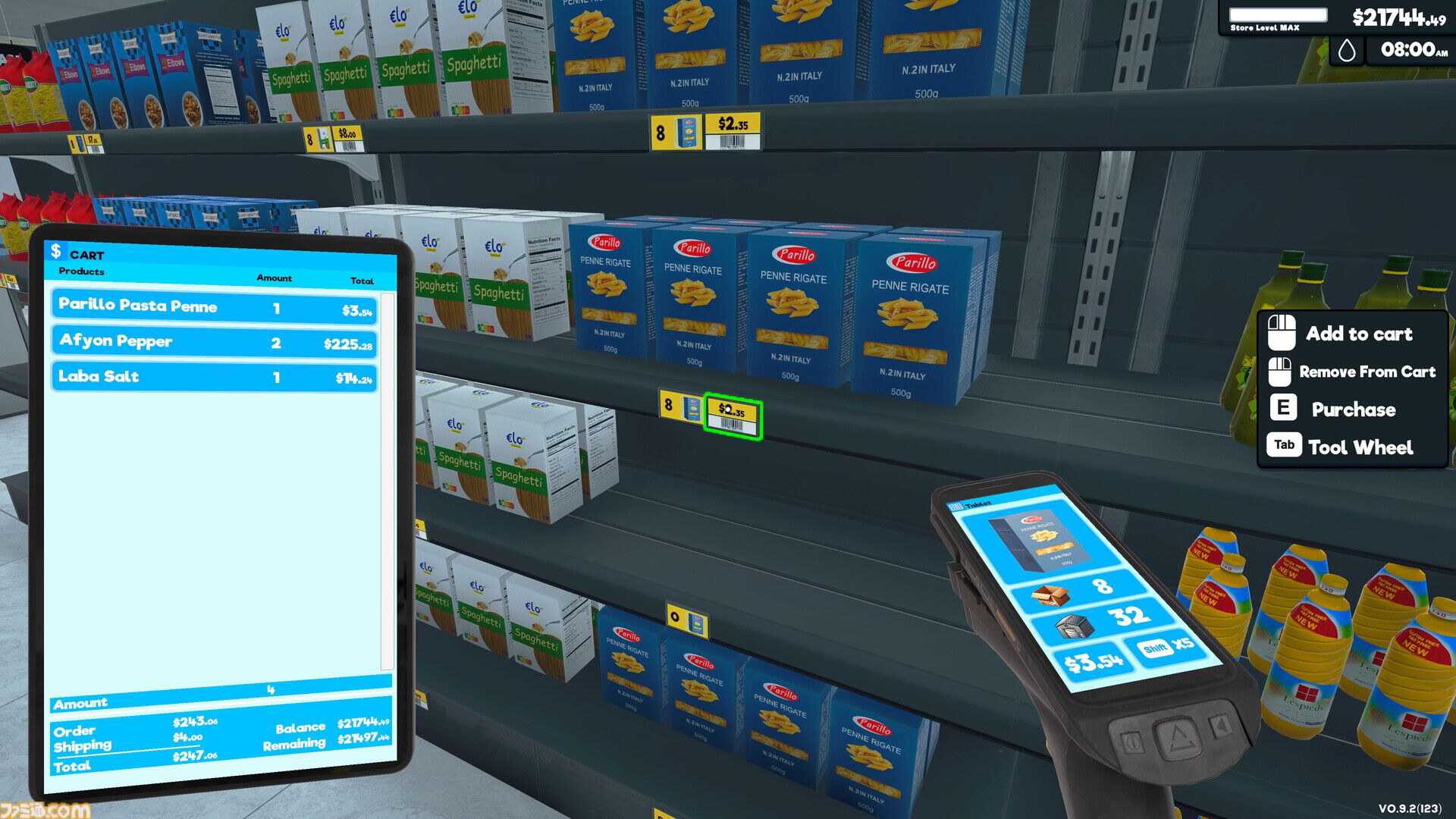 『Supermarket Simulator』製品版が配信開始。時間を忘れる経営ゲームがついにバージョン1.0へ。オンライン配送が追加＆ビジュアルもアップデート