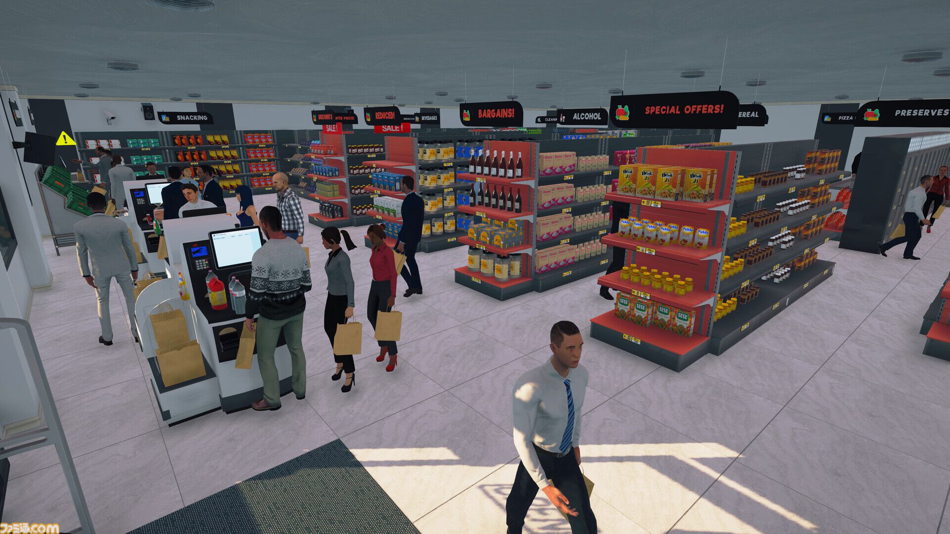 『Supermarket Simulator』製品版が配信開始。時間を忘れる経営ゲームがついにバージョン1.0へ。オンライン配送が追加＆ビジュアルもアップデート