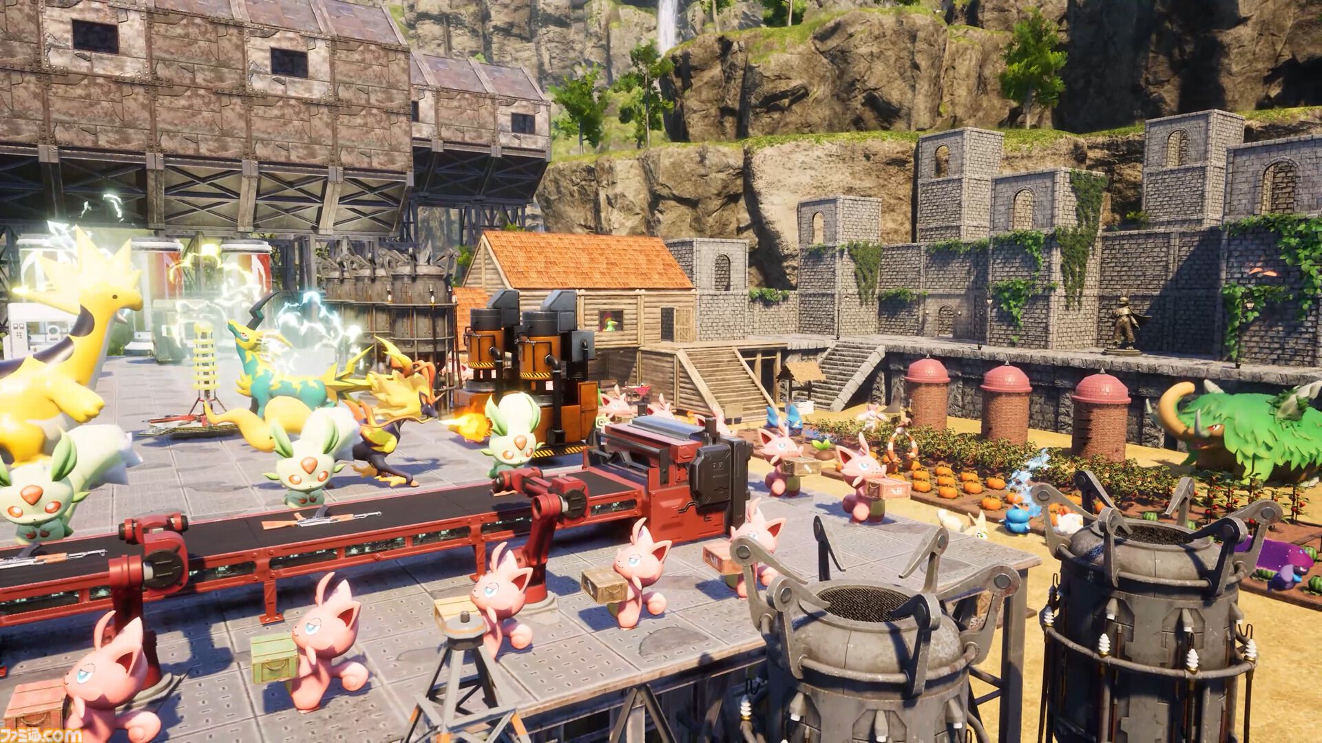 『パルワールド』と『テラリア』の世界がつながる大型アップデートは6月25日配信。テラブレードやクトゥルフのめだま、ムーンロードなど登場