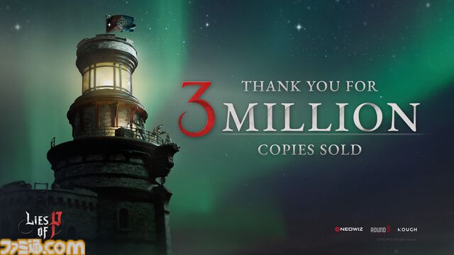 『Lies of P』が販売本数300万本を突破。好調スタートの前日譚DLC“Overture”とあわせて。代表は「次期作開発にも最善を尽くす」とコメント