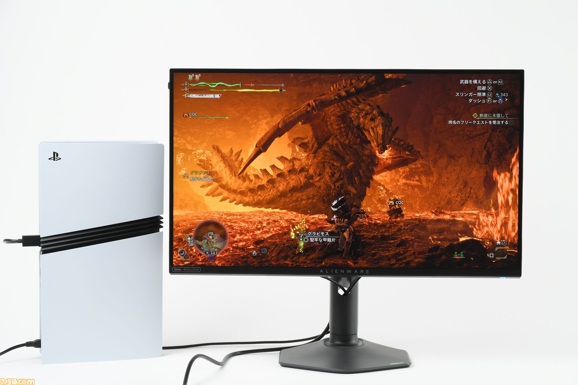 Alienware 27インチ360Hz QD-有機ELゲーミング モニター