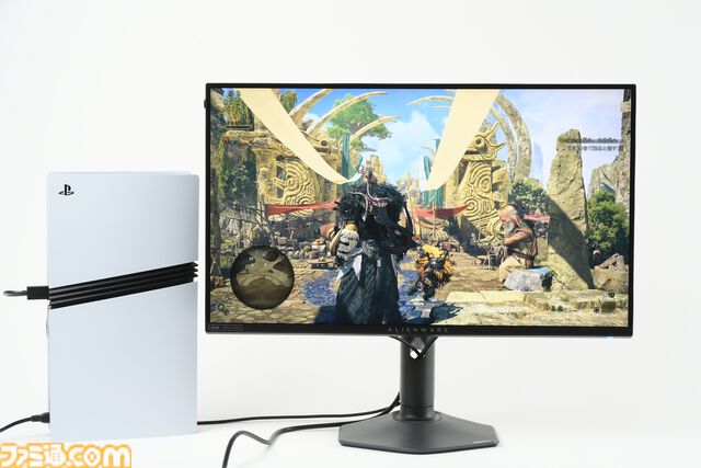 Alienwareゲーミングモニター“AW2725QF”レビュー。4K/180Hz／FHD/360Hz をワンボタンで切り替え可能。PS5 Proで『モンハンワイルズ』を遊んだら大迫力！