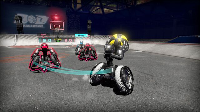 Switch2『Drag x Drive（ドラッグ アンド ドライブ）』8月14日配信決定。3vs3の車椅子バスケ風新作スポーツゲーム