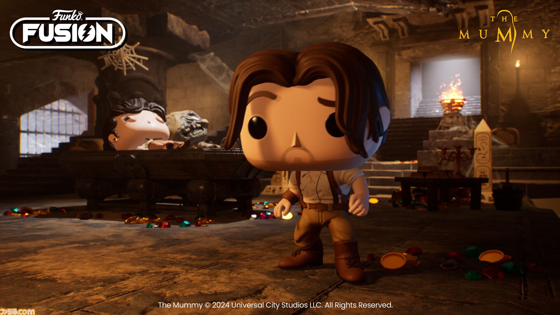 『ジュラシック・ワールド』『バック・トゥ・ザ・フューチャー』『ジョーズ』などのキャラが2頭身ボディで世界中を大冒険。アクションゲーム『Funko Fusion』が9月13日に発売