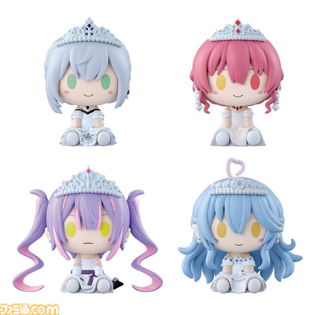 【ホロライブ】新作一番くじが本日（6/28）発売。ウエディングドレスを身に纏う白銀ノエル、宝鐘マリン、常闇トワ、雪花ラミィの美しいイラストグッズが多数登場