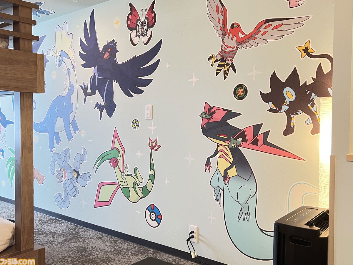 100匹のポケモンたちがお出迎え！ 子どもはもちろん、大人もはしゃげる夢のホテル。リニューアル直前のMIMARU“ポケモンルーム”先行体験リポート。