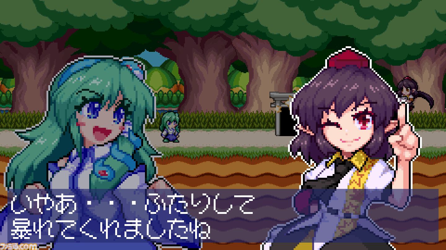 『東風谷早苗の神風とともに』妖怪吸って奪った力で戦うカービィ風ドット絵2Dアクション、Steamにて7月11日配信。新たなトレーラー＆情報も公開