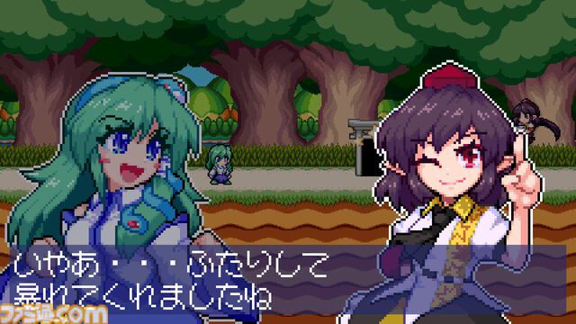 『東風谷早苗の神風とともに』妖怪吸って奪った力で戦うカービィ風ドット絵2Dアクション、Steamにて7月11日配信。新たなトレーラー＆情報も公開