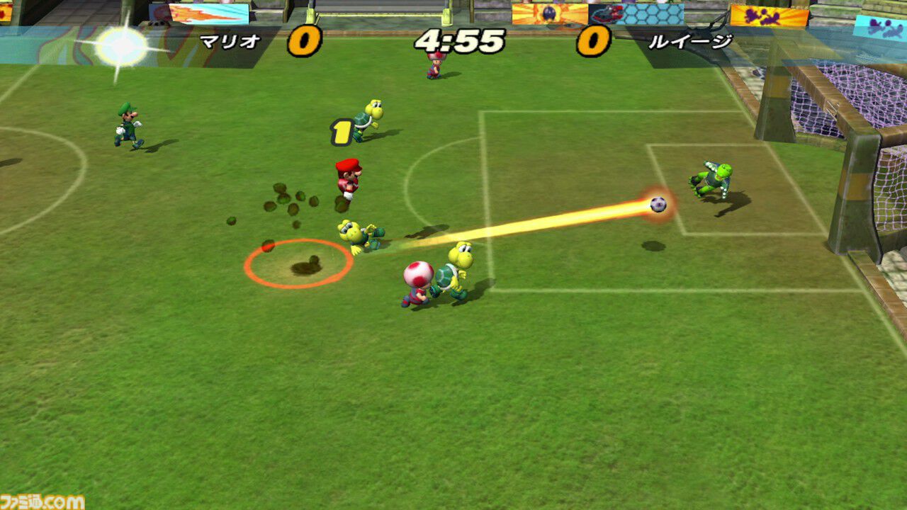 スーパーマリオストライカーズ』が“ニンテンドー ゲームキューブ