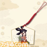 『天穂のサクナヒメ』オンラインくじが5月21日に発売。掛け軸タペストリーやおにぎり型缶バッジなど、和を基調とした商品を展開。サクナヒメのさまざまな表情にも注目