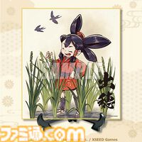 『天穂のサクナヒメ』オンラインくじが5月21日に発売。掛け軸タペストリーやおにぎり型缶バッジなど、和を基調とした商品を展開。サクナヒメのさまざまな表情にも注目