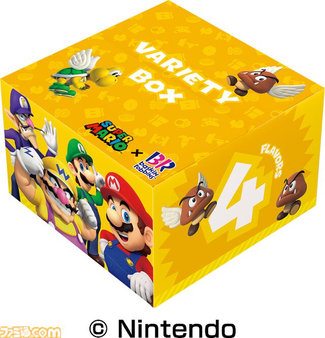 『スーパーマリオ』とサーティワンがコラボ。マリオ新作フレーバーやハテナブロックのサンデー、ルイージのクラッシュソーダなどが7月1日から登場