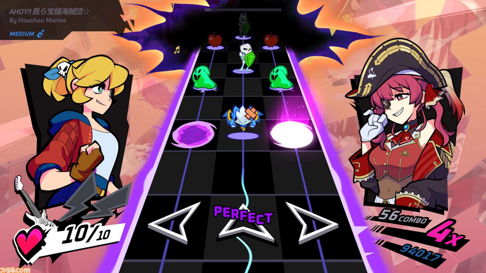 『リフト・オブ・ネクロダンサー』ホロライブ楽曲が登場。星街すいせい『ビビデバ』や宝鐘マリン『Ahoy!! 我ら宝鐘海賊団☆』など計5曲
