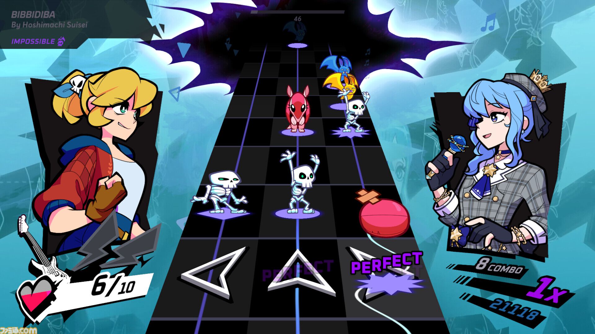『リフト・オブ・ネクロダンサー』ホロライブ楽曲が登場。星街すいせい『ビビデバ』や宝鐘マリン『Ahoy!! 我ら宝鐘海賊団☆』など計5曲