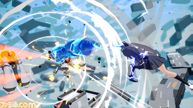 『マイトレイア』女子高生ヒーローの爽快アクション、プレイテストが実施。シンプル操作でド派手な空中バトルが楽しめる