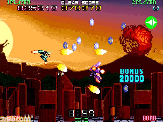 【アケアカ】『超時空要塞マクロスII』7月10日配信。OVAを原作とした1993年のシューティングゲームが復刻