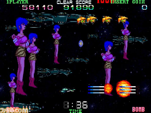 【アケアカ】『超時空要塞マクロスII』7月10日配信。OVAを原作とした1993年のシューティングゲームが復刻