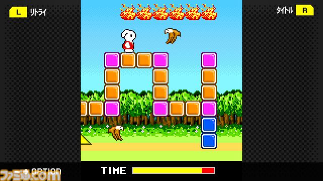 『ぴょんぴょんアスレチック』鬼畜難度のシンプルアクションゲーがSwitchで復刻。7月3日より配信開始。ジャンプと移動だけを駆使してギミック満載のステージを突破せよ