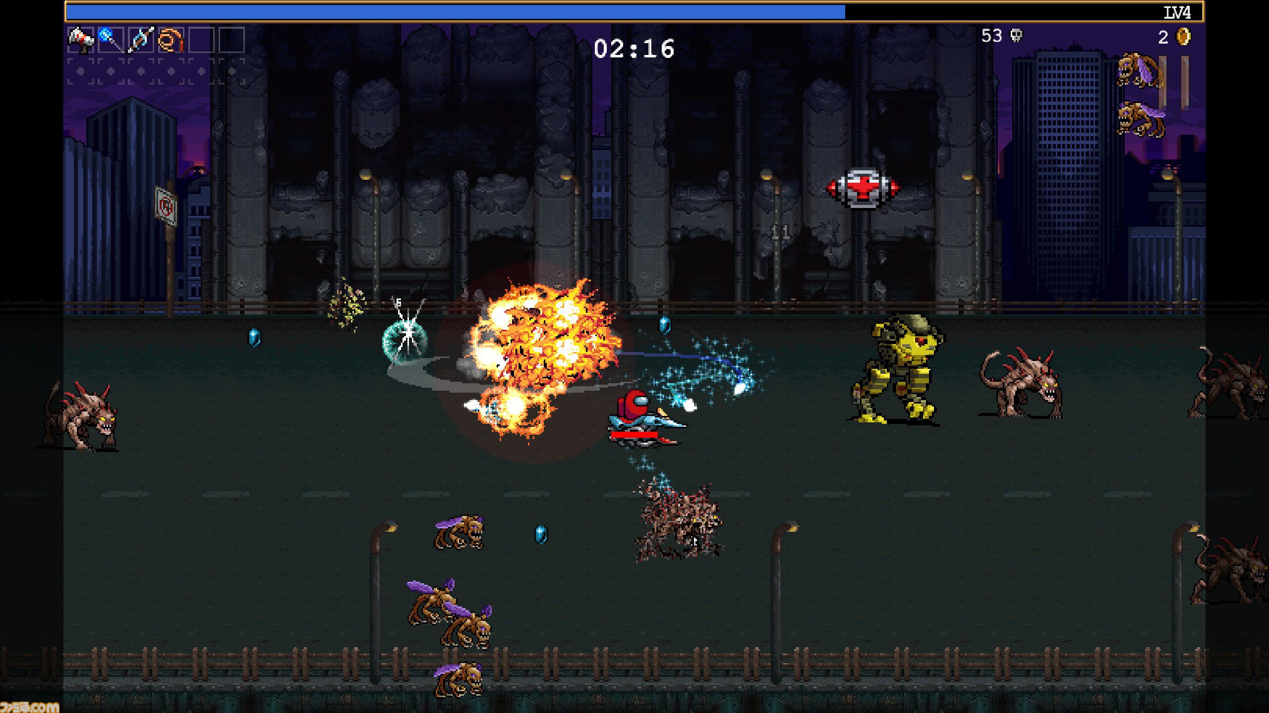 『Vampire Survivors: Operation Guns』