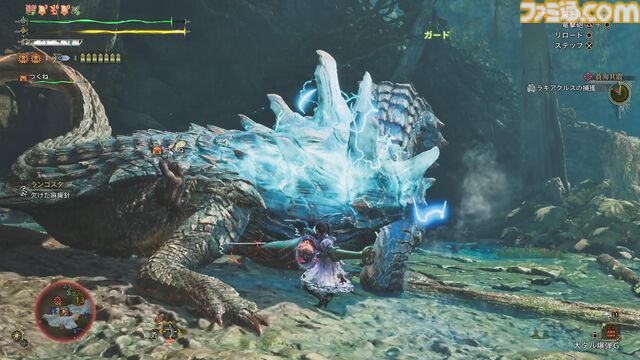 『モンハンワイルズ』無料タイトルアップデート第2弾で海竜ラギアクルスと千刃竜セルレギオスに挑む！　水中戦では回避で凌いでしがみつき、ナイフや武器攻撃を当てていけるかがカギ