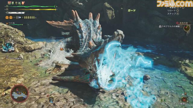 『モンハンワイルズ』無料タイトルアップデート第2弾で海竜ラギアクルスと千刃竜セルレギオスに挑む！　水中戦では回避で凌いでしがみつき、ナイフや武器攻撃を当てていけるかがカギ