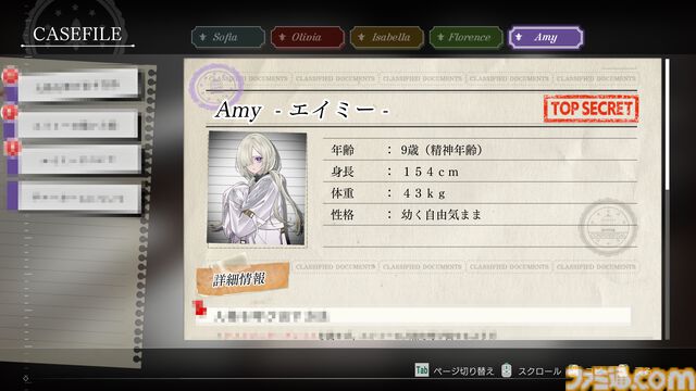 『ソフィアは嘘と引き換えに』レビュー。5つの人格を持つ少女から犯人と真相を見つけ出す推理アドベンチャー。少女の抱えるむごいトラウマを暴いた先にある真実とは？