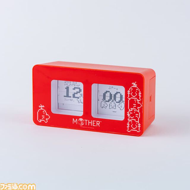 『MOTHER2』どせいさんのパタパタ時計が登場。ビッグなタイトルロゴフィギュアとともに7月17日よりオンライン先行販売が開始
