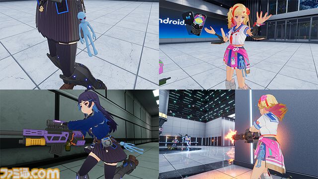 『ゼンシンマシンガール』ファミ通DXパック 3Dクリスタルセットが予約開始。主人公リョウコ＆アケミのアクスタやデスクマットなども付属