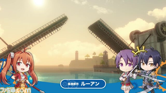 リメイク『空の軌跡 the 1st』ユリア（声：松井恵理子）、ギルバート（声：河西健吾）などルーアン地方のキャラ情報と新映像が公開