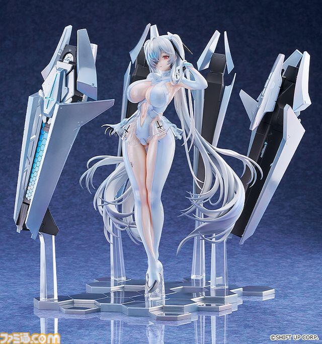 『NIKKE』シンデレラの1/7スケールフィギュアが2026年8月に発売。儚げな表情と美しい立ち姿、大胆な衣装、専用武器を再現。エビテン限定特典はディスプレイクロス
