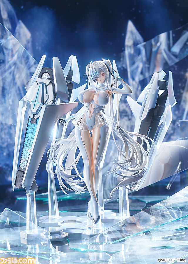『NIKKE』シンデレラの1/7スケールフィギュアが2026年8月に発売。儚げな表情と美しい立ち姿、大胆な衣装、専用武器を再現。エビテン限定特典はディスプレイクロス