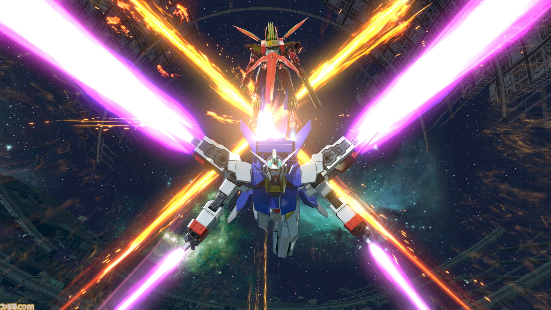 『ガンダム エクストリームバーサス2 インフィニットブースト』稼働日が7月17日に決定。マイティーストライクフリーダムガンダムが稼働と同時に参戦