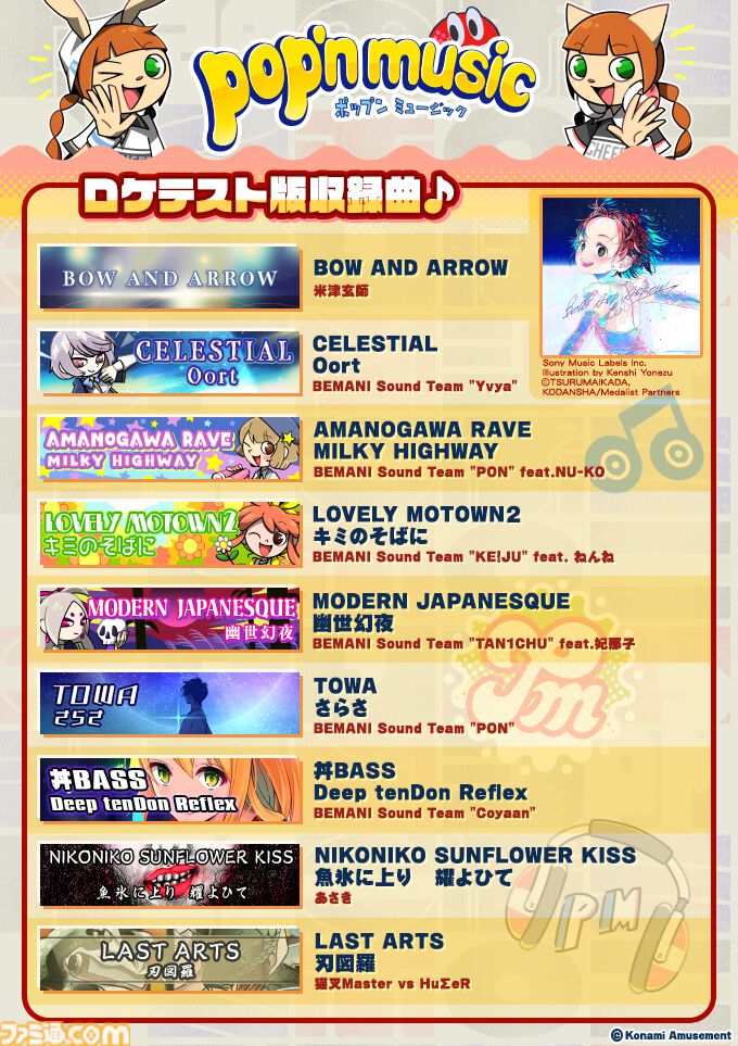 画像ページ (2/2) 『ポップンミュージック』最新作ロケテストに久々の