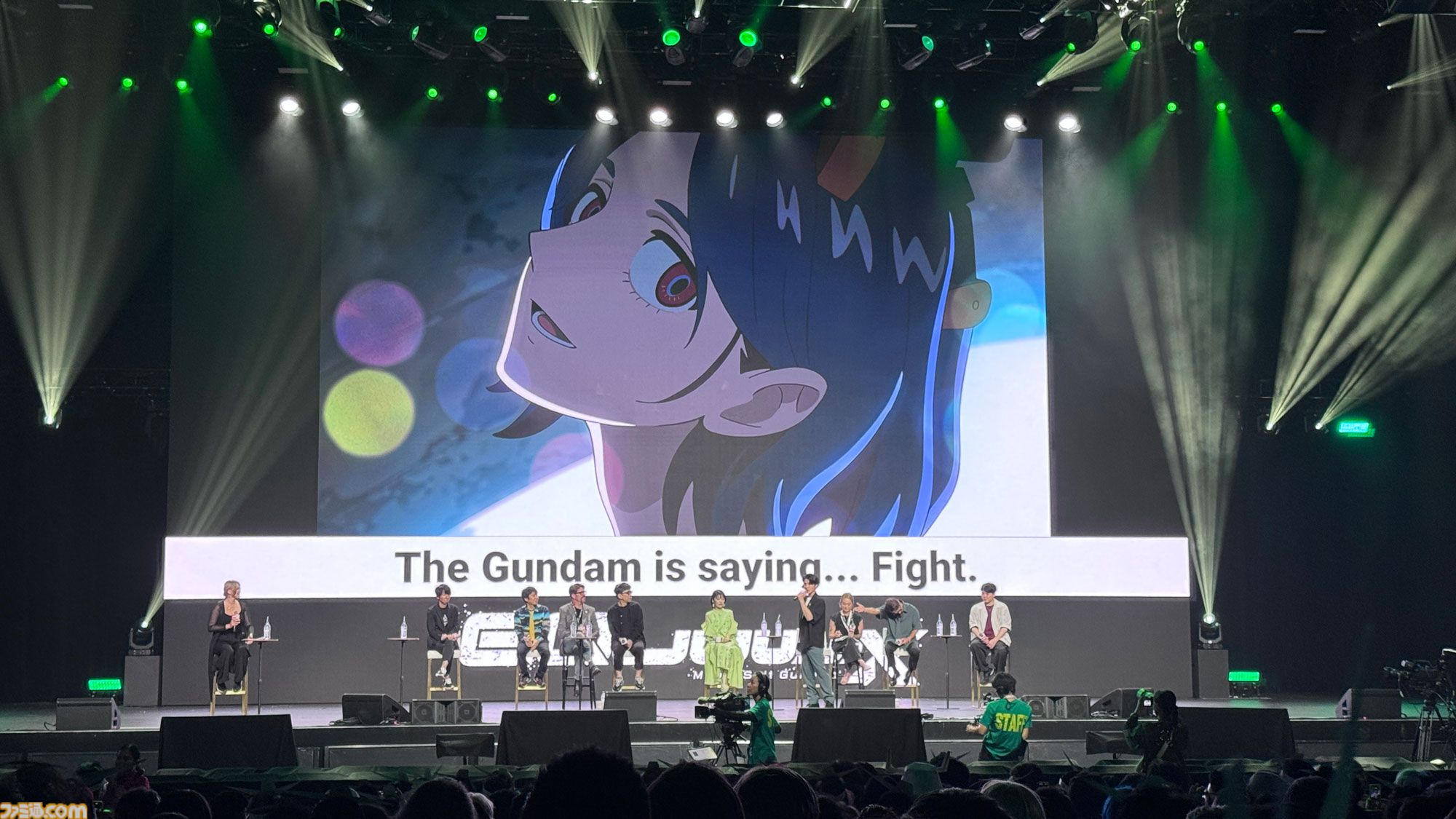 『ガンダム ジークアクス』シャリア・ブルはロサンゼルス現地でも大盛り上がり。鶴巻監督が描きたかったニュータイプを語る。アニメエキスポ2025イベントレポ