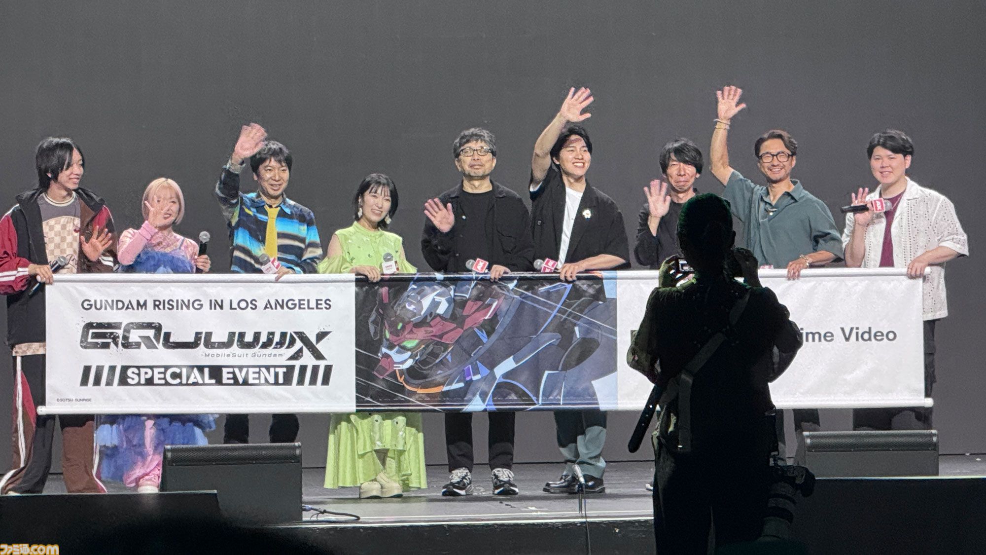 『ガンダム ジークアクス』シャリア・ブルはロサンゼルス現地でも大盛り上がり。鶴巻監督が描きたかったニュータイプを語る。アニメエキスポ2025イベントレポ