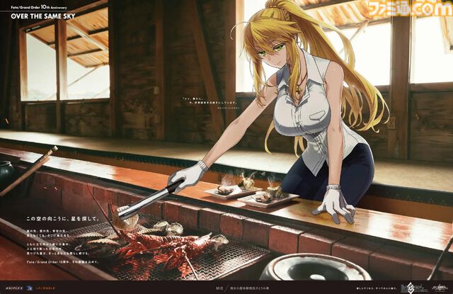【FGO】10周年新聞広告イラスト一覧【OVER THE SAME SKY／2025年版47都道府県縦断広告企画】
