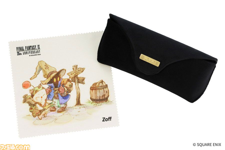 FF9』コラボメガネがZoffで受注開始。“ビビモデル”の左右には愛らしい